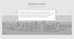 Desktop Screenshot of kathrin-bolte.de